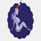 kerstversiering ornament kaart (Links)