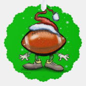 kerstversiering ornament kaart (Achterkant)