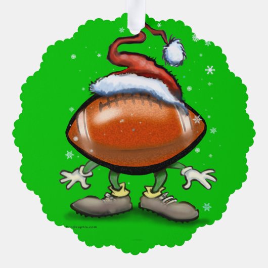 kerstversiering ornament kaart (Achterkant)