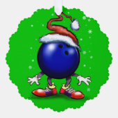 kerstversiering ornament kaart (Voorkant)