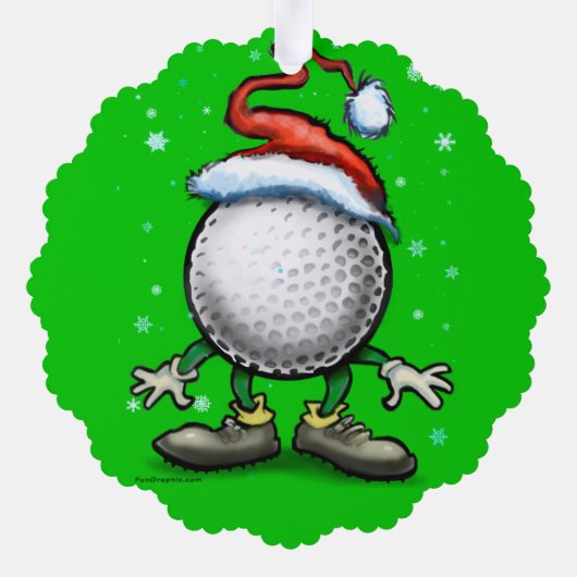 kerstversiering ornament kaart (Achterkant)