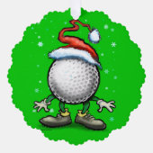 kerstversiering ornament kaart (Voorkant)