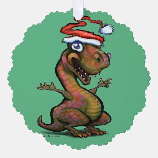 kerstversiering ornament kaart (Voorkant)