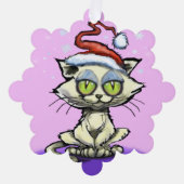 kerstversiering ornament kaart (Voorkant)