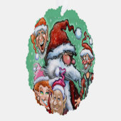 kerstversiering ornament kaart (Rechts)