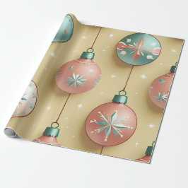 Kerstversiering Oude Stijl Vakantie Cadeaupapier