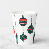 kerstversiering papieren bekers (Links)