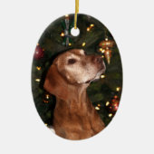 Kerstversiering (Parijs) Keramisch Ornament (Voorkant)