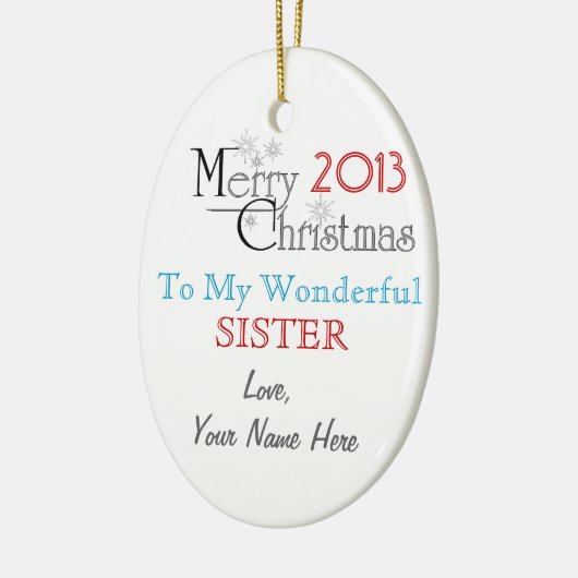 kerstversiering personaliseren keramisch ornament (Links)