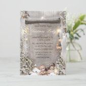 Kerstversiering, Pine Tree Christmas Company Kaart (Staand voorkant)