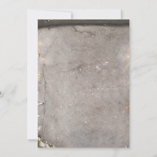 Kerstversiering, Pine Tree Christmas Company Kaart (Achterkant)