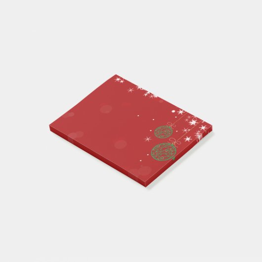 kerstversiering post-it® notes (Schuin)