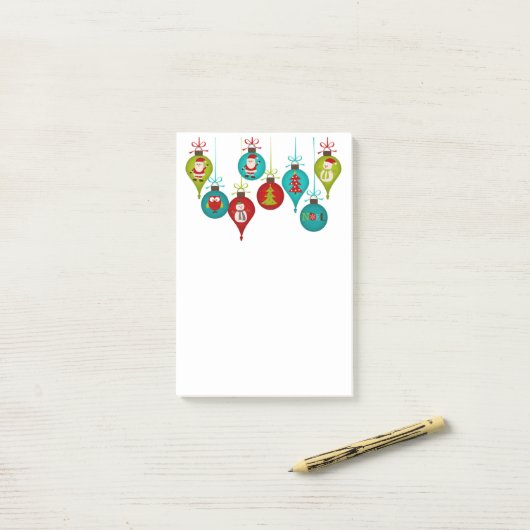 kerstversiering post-it® notes (Op bureau)