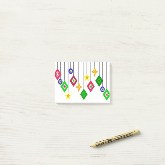 kerstversiering post-it® notes (Op bureau)