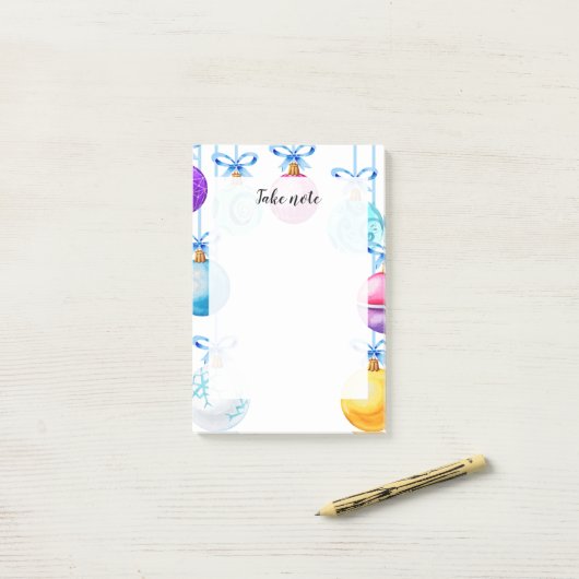 kerstversiering post-it® notes (Op bureau)