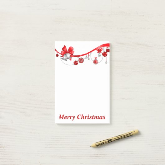 kerstversiering post-it® notes (Op bureau)