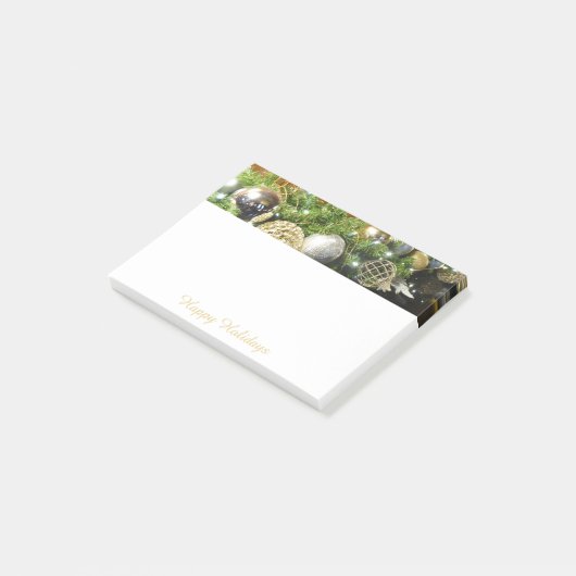 Kerstversiering Post-it® notes (Schuin)