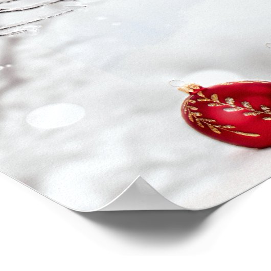 kerstversiering poster (Hoek)