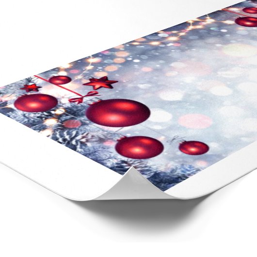 kerstversiering poster (Hoek)