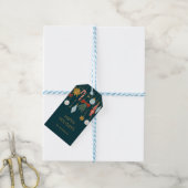 kerstversiering Prettige feestdagen Cadeaulabel (Met Touw)