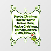 kerstversiering raamsticker (Vel)