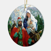 kerstversiering - Religie Keramisch Ornament (Links)