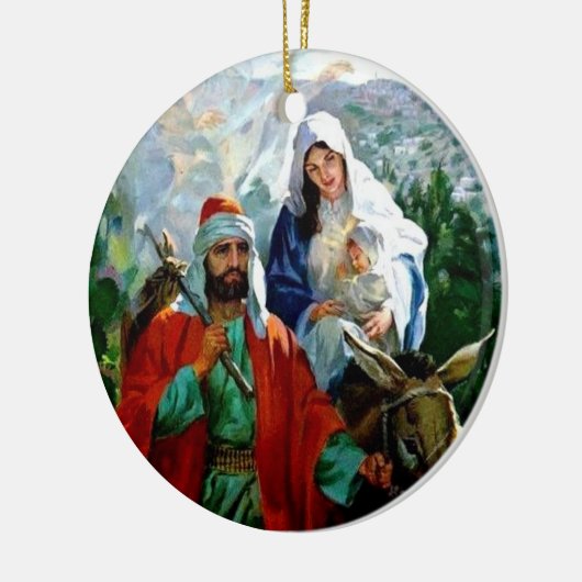 kerstversiering - Religie Keramisch Ornament (Links)