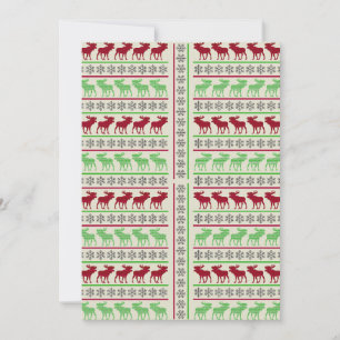 KERSTVERSIERING REN KAART