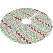 KERSTVERSIERING RENDEER  KERSTBOOM ROK (Gekanteld)