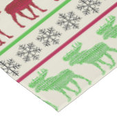 KERSTVERSIERING RENDEER TAFELKLEED (Gekanteld)
