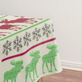KERSTVERSIERING RENDEER TAFELKLEED (Voorbeeld)