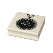 Kerstversiering Retouradres Rubberstempel (Stempel)