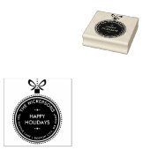 Kerstversiering Retouradres Rubberstempel (Gestempeld)
