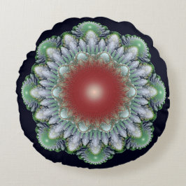 kerstversiering rond kussen