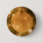kerstversiering ronde button 5,7 cm (Voorkant)