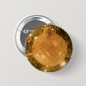 kerstversiering ronde button 5,7 cm (Voorkant /achterkant)