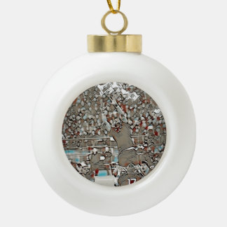 Kerstversiering - Rugby Lovers Keramische Bal Ornament