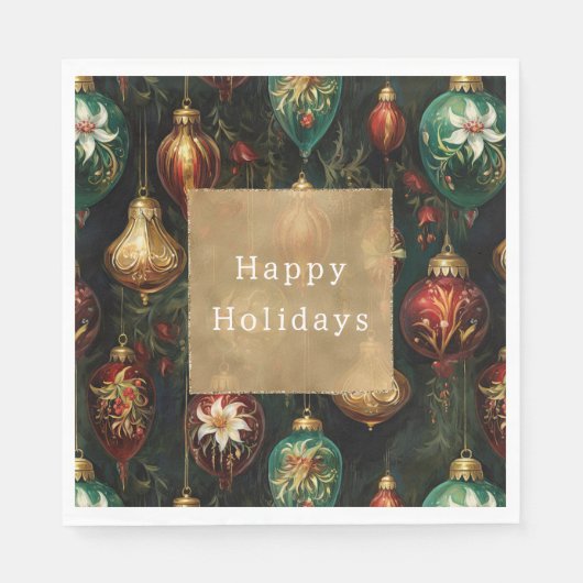 kerstversiering servet (Voorkant)