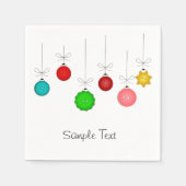 kerstversiering servet (Voorkant)