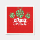 kerstversiering servet (Voorkant)