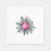 kerstversiering servet (Voorkant)