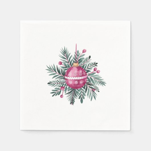 kerstversiering servet (Voorkant)