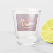 Kerstversiering shot glas (Achterkant)