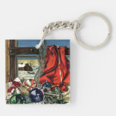 kerstversiering sleutelhanger (Achterkant)