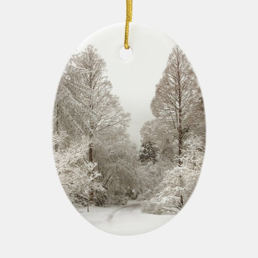 kerstversiering Sneeuwbomen Decoratie Aangepast (Voorkant)