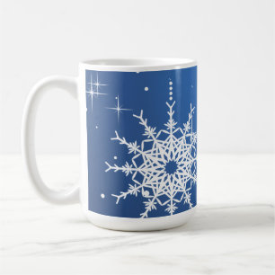 Kerstversiering Sneeuwvlok Siernaam Toevoegen Koffiemok