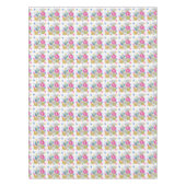 Kerstversiering & Sneeuwvlokken Tafelkleed (Voorkant)