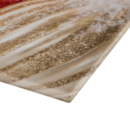 kerstversiering snijplank (Hoek)