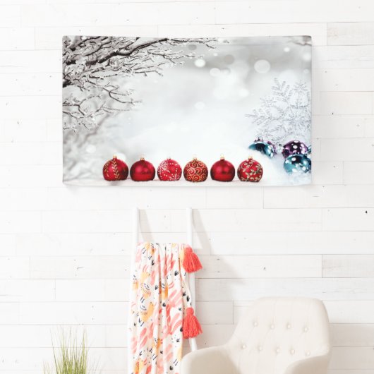 kerstversiering spandoek (Insitu)