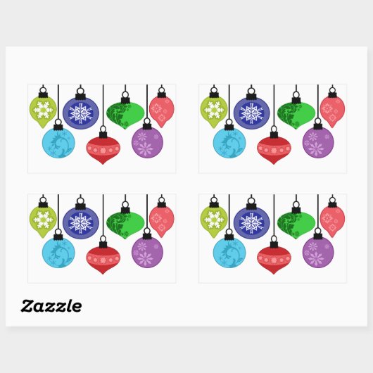 kerstversiering Sticker (Vel)